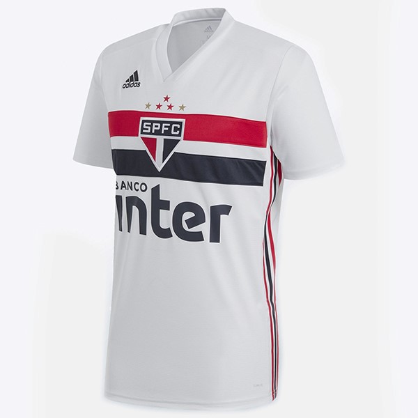 Camiseta São Paulo Replica Primera Ropa 2019/20 Blanco